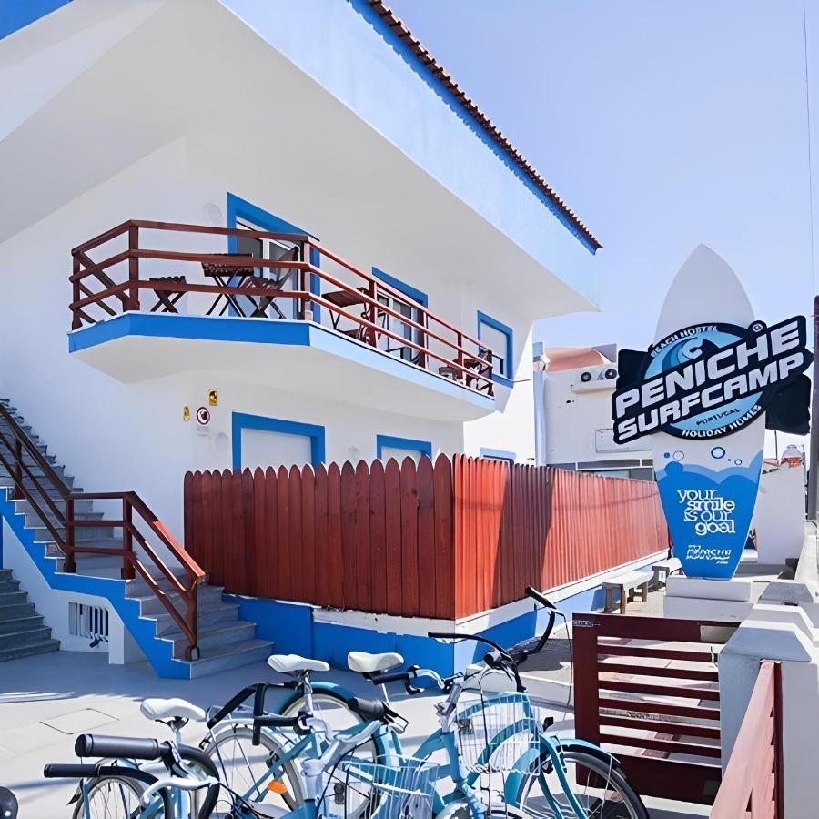 Peniche Surfcamp cowork&surf Vandrehjem Baleal Eksteriør billede