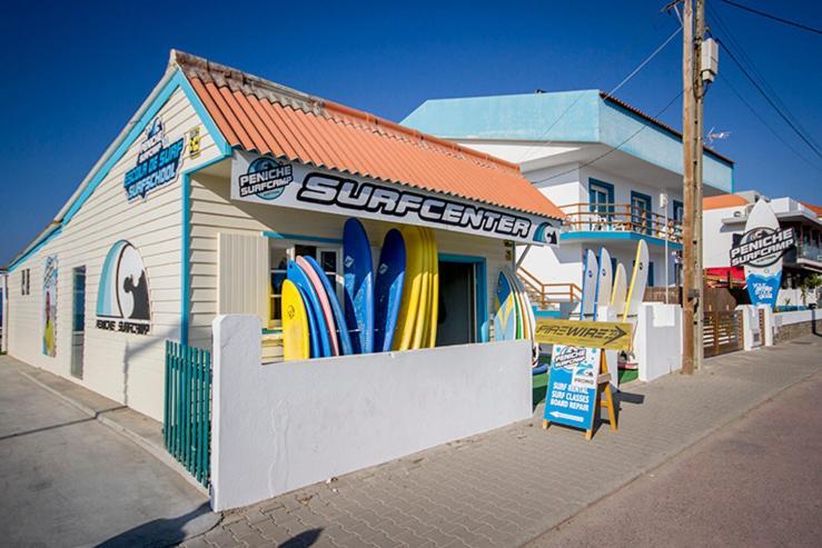 Peniche Surfcamp cowork&surf Vandrehjem Baleal Eksteriør billede